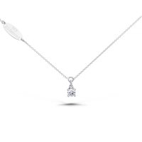 Halskette X-Diamond Dame My Xdiamond in Weißgold Diamante Lab Grown 0.09 Ct CL018BI - CL018BI